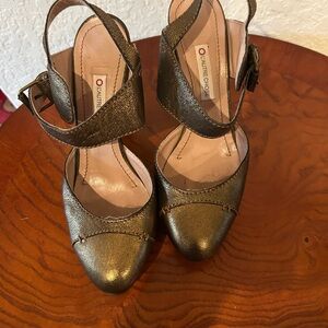 ❤️ L’AUTRE CHOSE Women's Bronze Heels